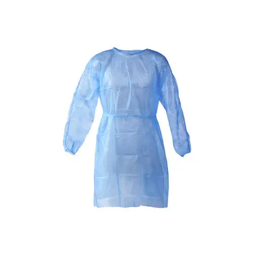 Batas desechables apra paciente, manga corta