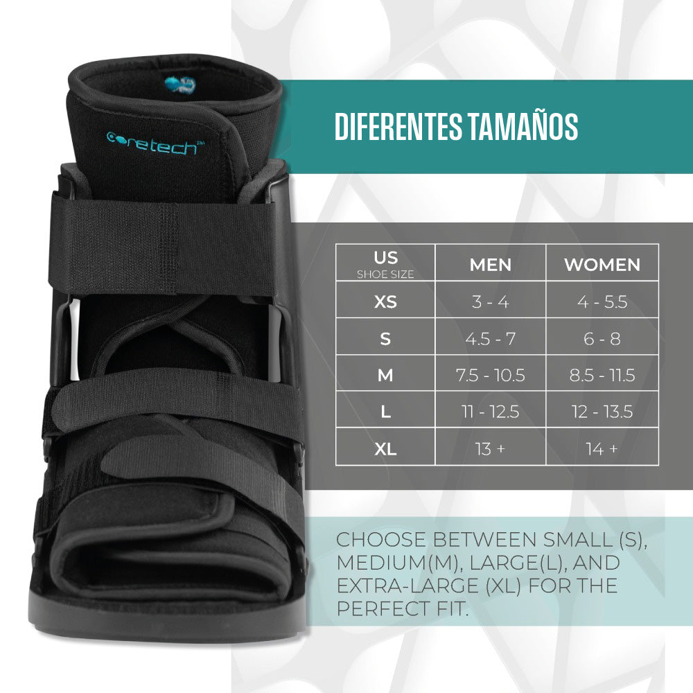 Walker Bota Corta Coretech | Extra-Grande