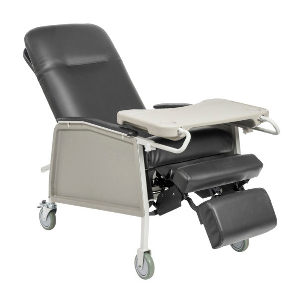 SILLON RECLINABLE DE 3 POSICIONES COLOR AZUL, JADE