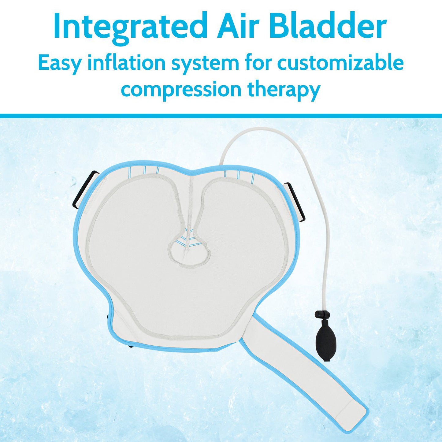 Soporte envolvente para terapia de compresión y terapia Frío / Caliente, para el hombro