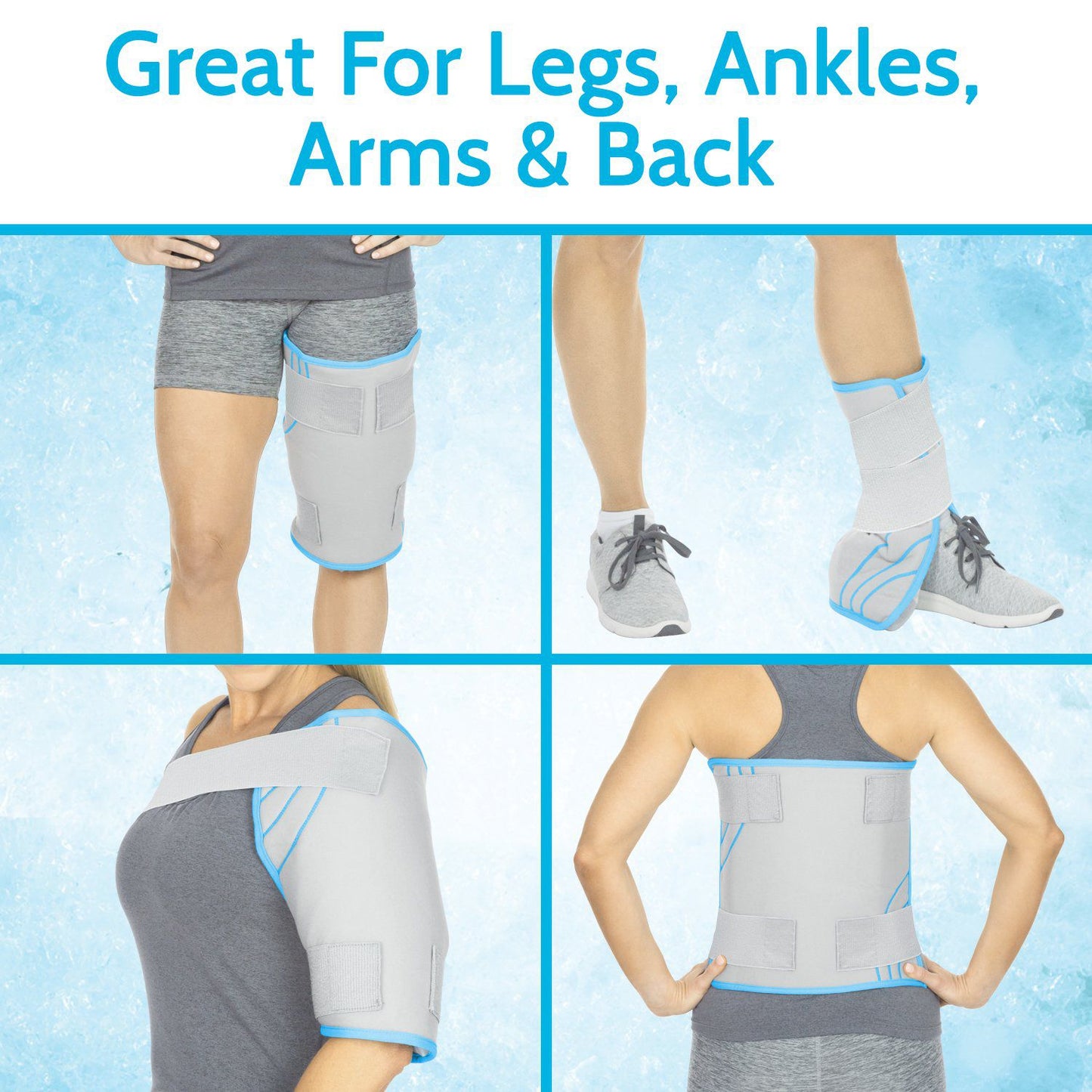 Pad para terapia de Frío / Caliente, para espalda, hombros, caderas, y muslo