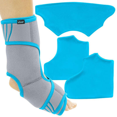 Soporte envolvente para Tobillo terapia de frío / caliente