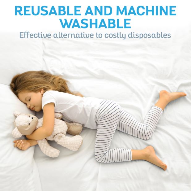 Topper para incontinencia reusable, multicapa, 34 X 52 | Paquete de 2 und.