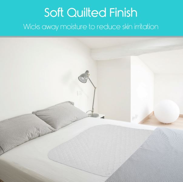 Topper para incontinencia reusable, multicapa, 34 X 36 | Paquete de 2 und.