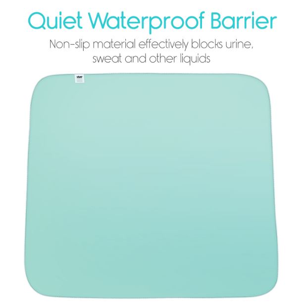 Topper para incontinencia reusable, multicapa, 34 X 36 | Paquete de 2 und.