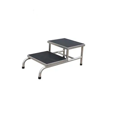 Escabel de 2 paso | Acero Inoxidable | CasaMedic