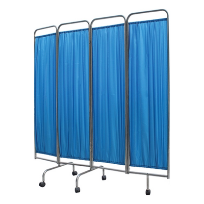 Biombo de 4 pantallas con ruedas | Casamedic