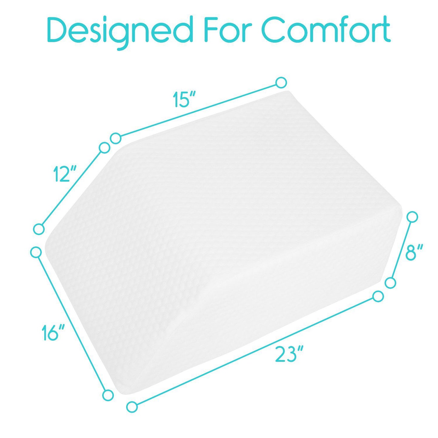 Almohada para descansar las piernas