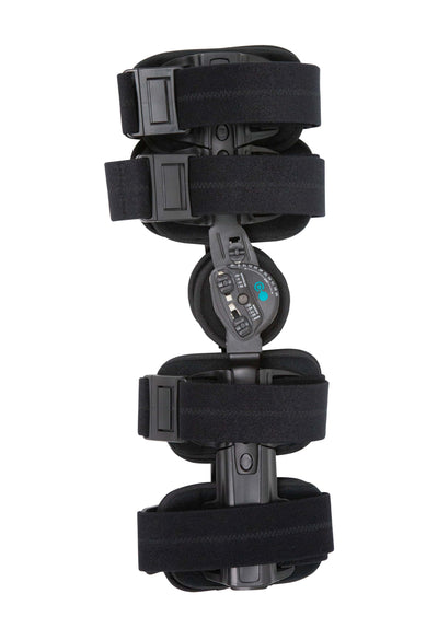 Rodillera ROM Coretech aleación de aluminio de ajuste abierto 18"-23.5"