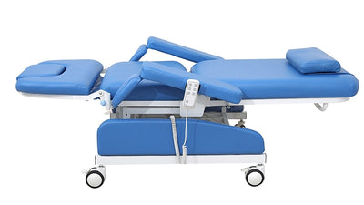 Silla multiposiciones elécrica para donación de sangre