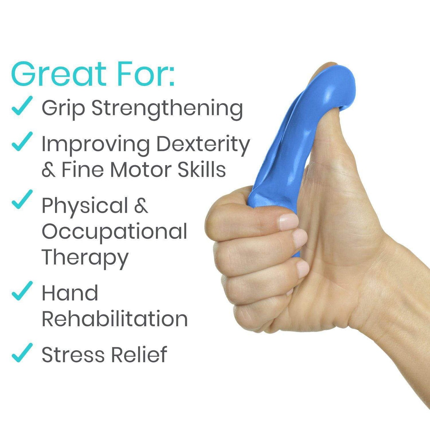 Set de Masilla de terapia, 4 niveles de resistencia