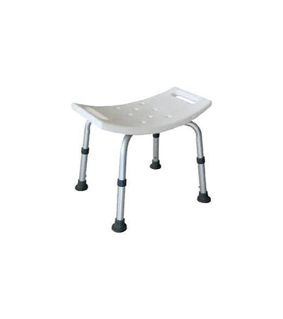 Silla de baño sin respaldo reforzado | Peso máx. 136KG