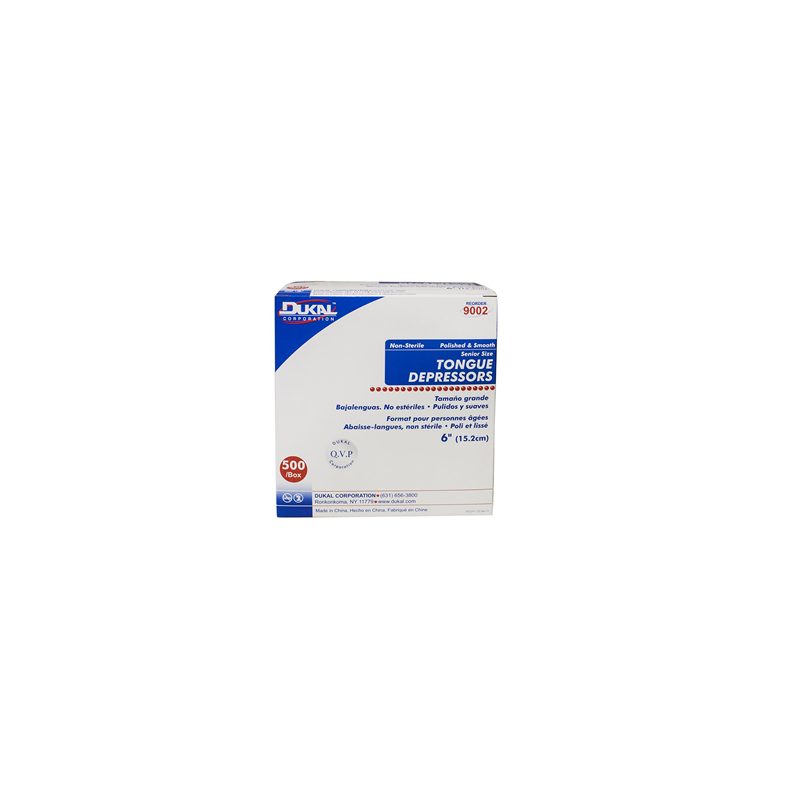 Depresores de lengua de madera de 6" no estéril, Alternative Acme Alfresa