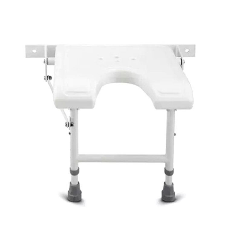 SILLA DE BAÑO ABATIBLE CON FIJACION A PARED