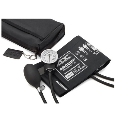 APARATO DE PRESION EN ESTUCHE DE NYLON, COLOR NEGRO | ADC