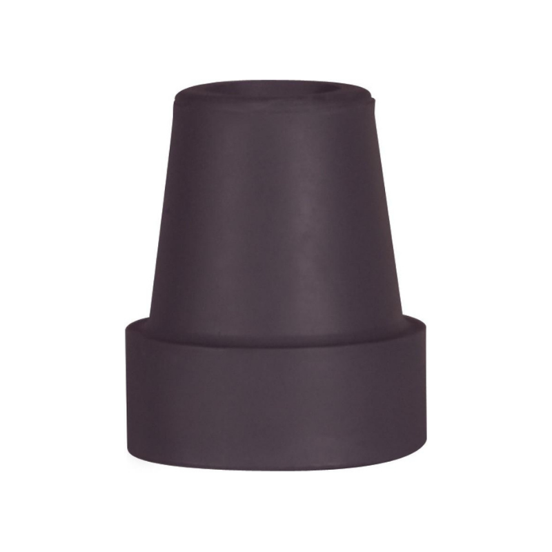 Tacón para bastón de 1 apoyo, color negro