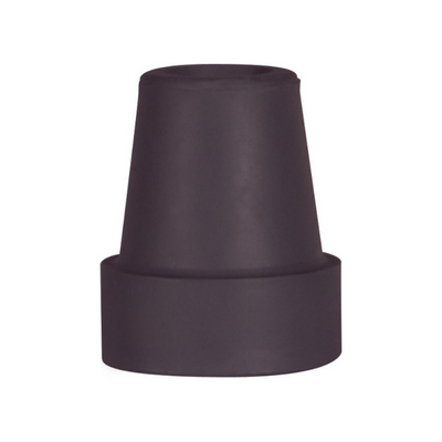 Tacón para bastón de 1 apoyo, color negro