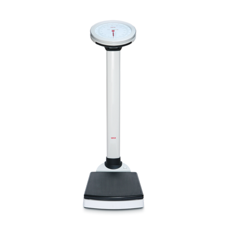 BASCULA MECANICA DE COLUMNA ESCALA CIRCULAR BMI CAPACIDAD 160KG / 350LBS