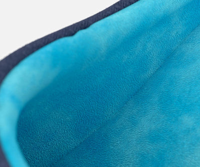 Pantuflas de espuma viscoelástica TheraFly Azul