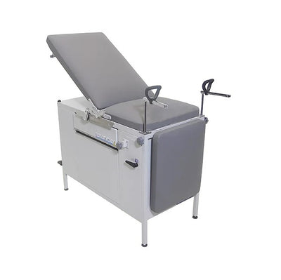 Mesa ginecológica sencilla MUBI HAMILTON con escabel