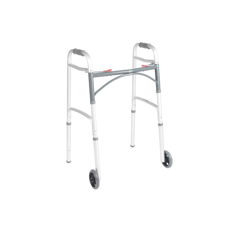Andadera de aluminio con ruedas