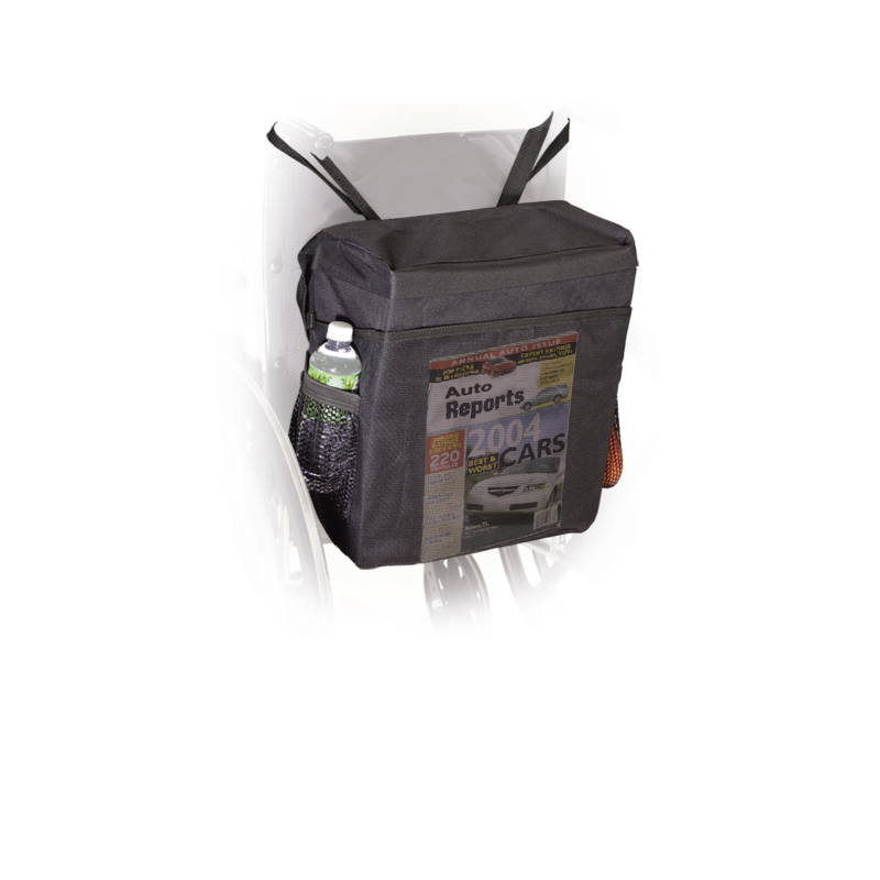 Bolsa de carga trasera para silla de ruedas
