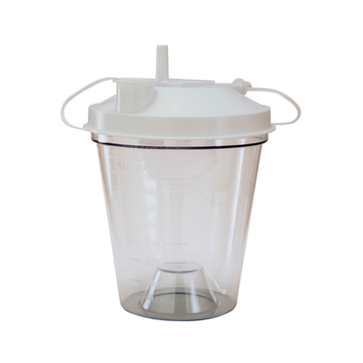 Botella colectora desechable para bomba de succión