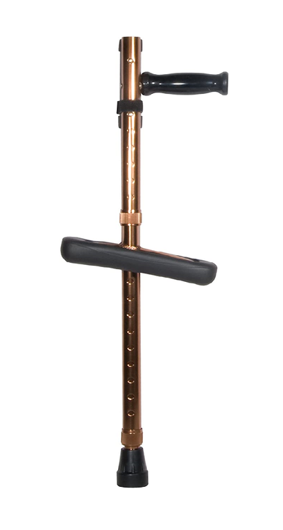 Muleta universal color bronce