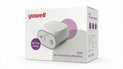 Nebulizador yuwell - 0.4 ml/min rate - Silencioso - Practico de usar - Resistente al polvo y salpicaduras de agua IP21