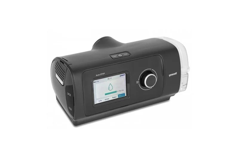 Auto CPAP Yuwell YH-480 con Humidificador - Mejora la Apena de sueño - Incluye mascarilla, tubo reforzado y sistema de registro via wi-fi