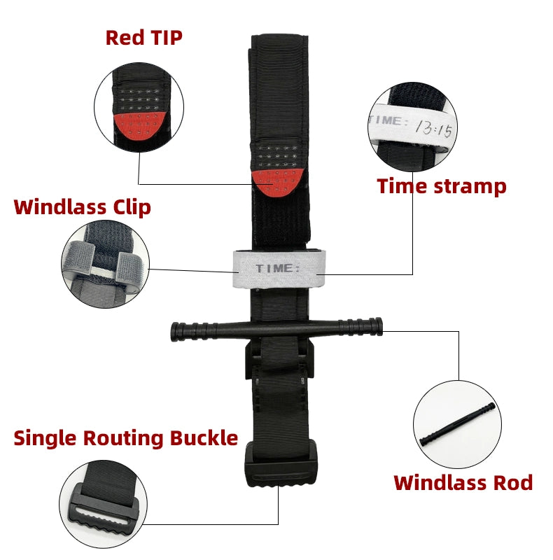 Torniquete táctico | Color negro