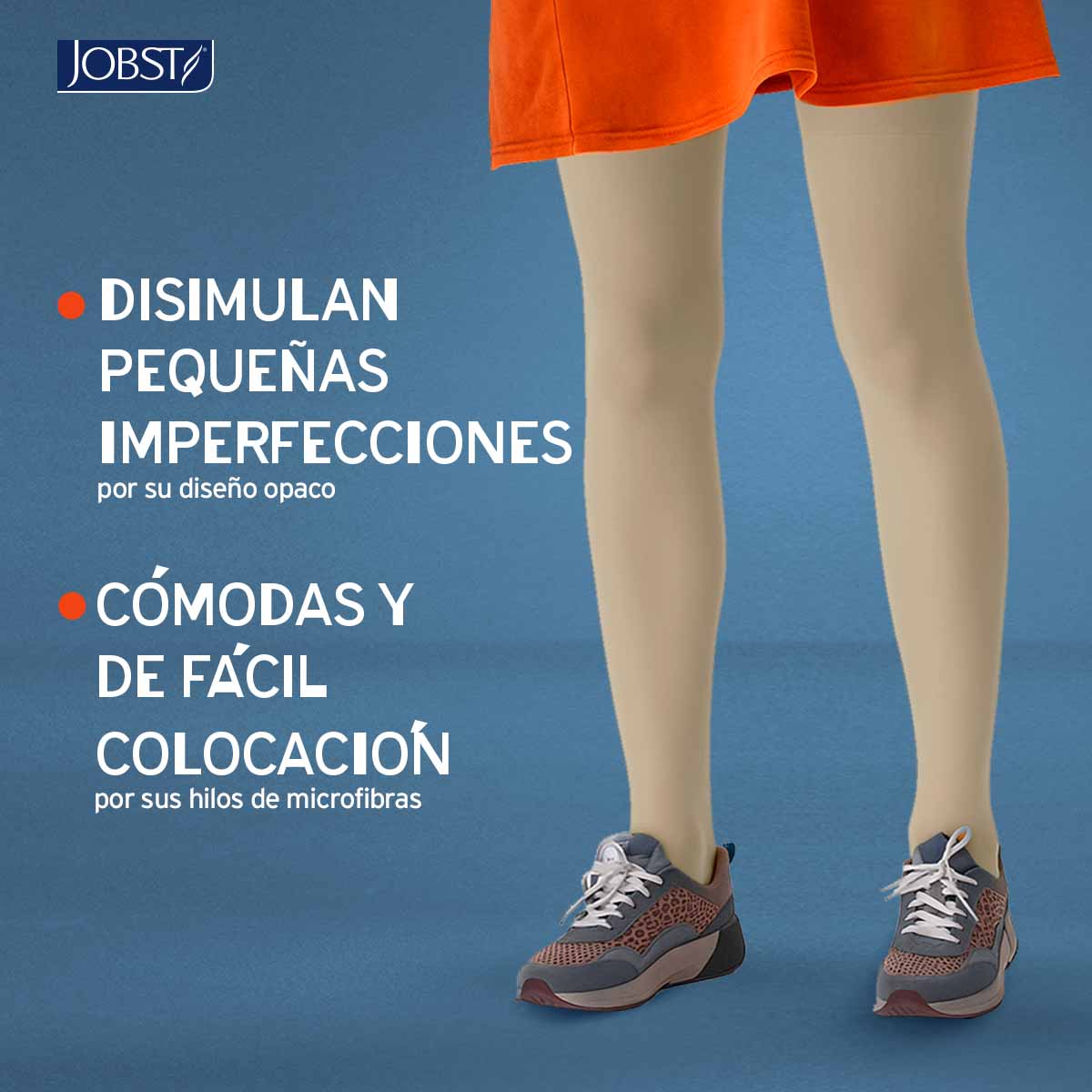 Medias de compresión 15-20 Muslo| JOBST® OPAQUE Compresión Preventiva (Nuevo Modelo)