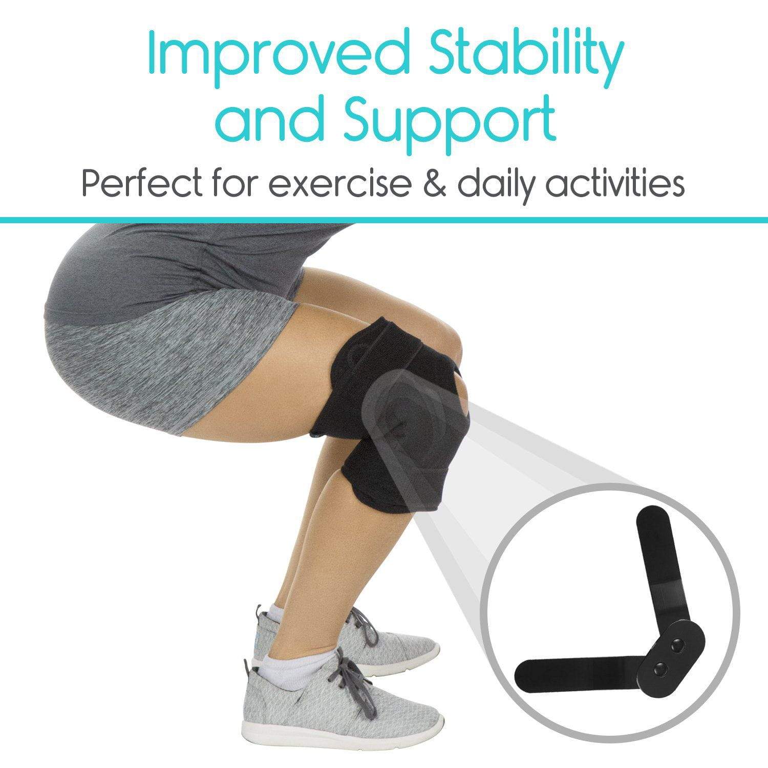 Rodillera Mecánica para Deporte / Ejercicio con Soporte Lateral