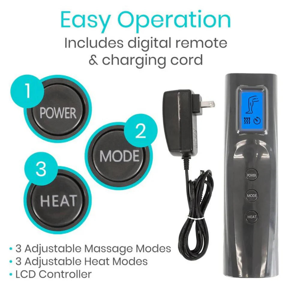 Masajeador de compresión de pantorrillas