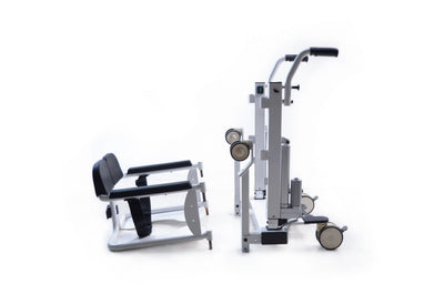 Silla elevadora para pacientes - Transferencia - Transportadora con recipiente removible | Capacidad 260 lbs