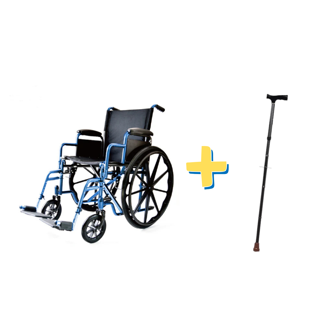 Bastón en $10+itbms por la compra de la silla de Ruedas de 20"