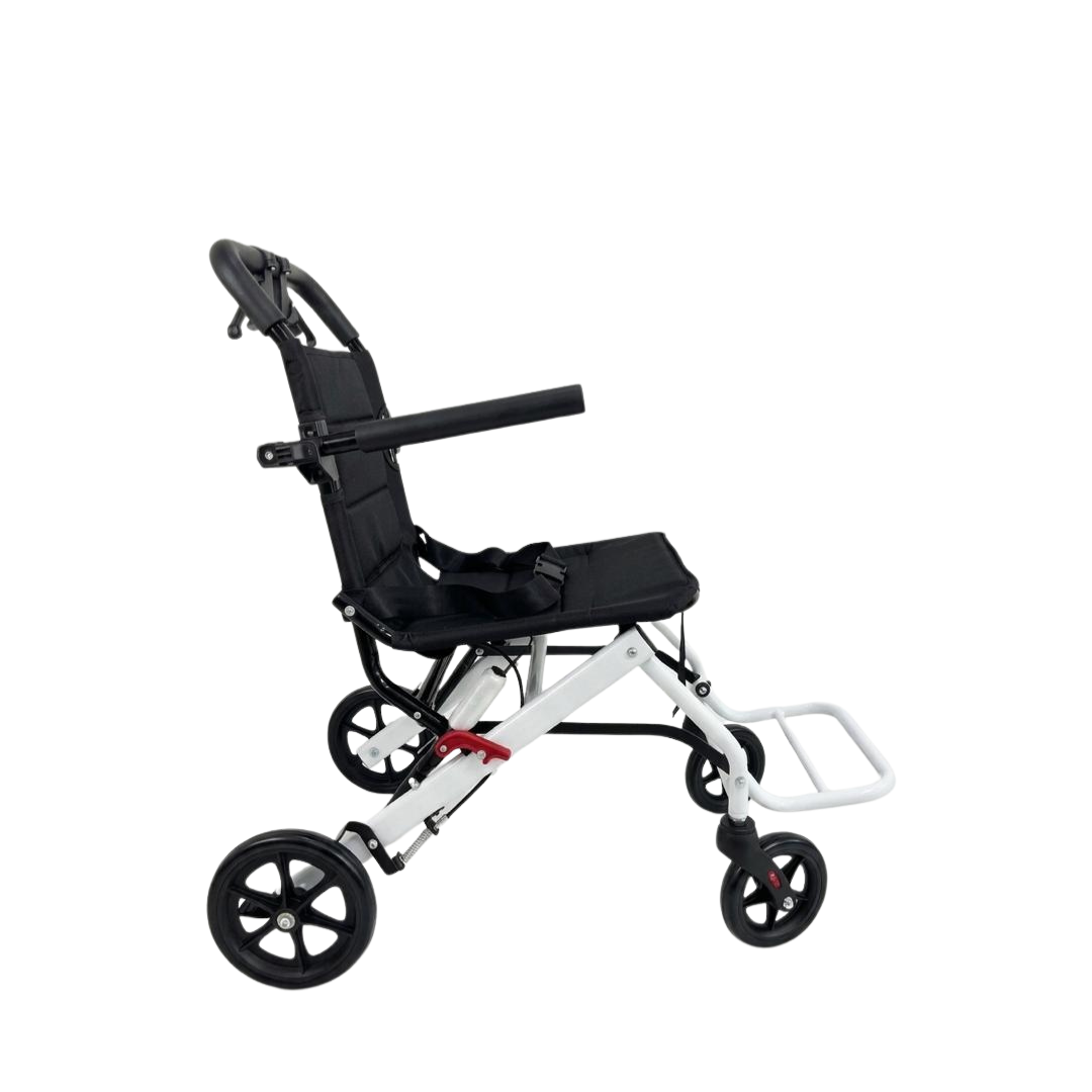 Silla de transporte de 16" Ultraliviana - Capacidad de 235 libras - Ideal para salidas rápidas, aeropuertos y espacios reducidos  | Casamedic