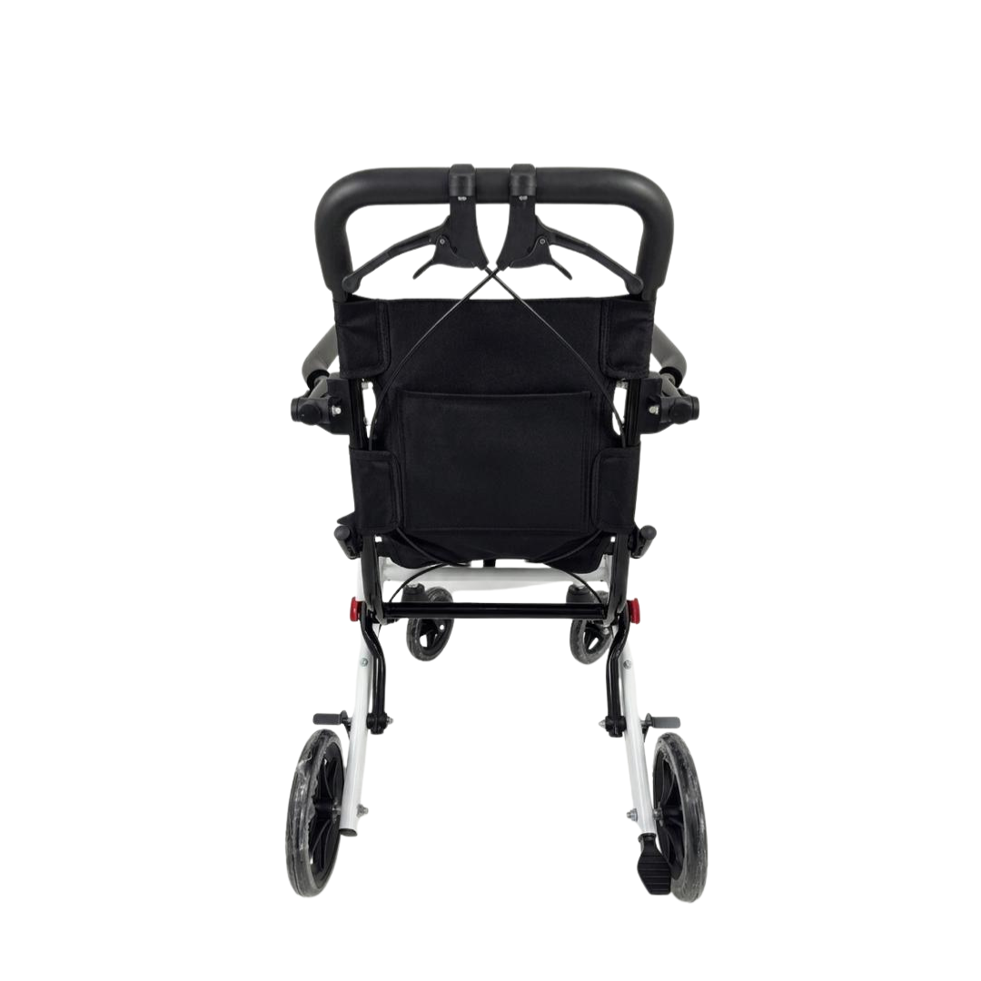 Silla de transporte de 16" Ultraliviana - Capacidad de 235 libras - Ideal para salidas rápidas, aeropuertos y espacios reducidos  | Casamedic