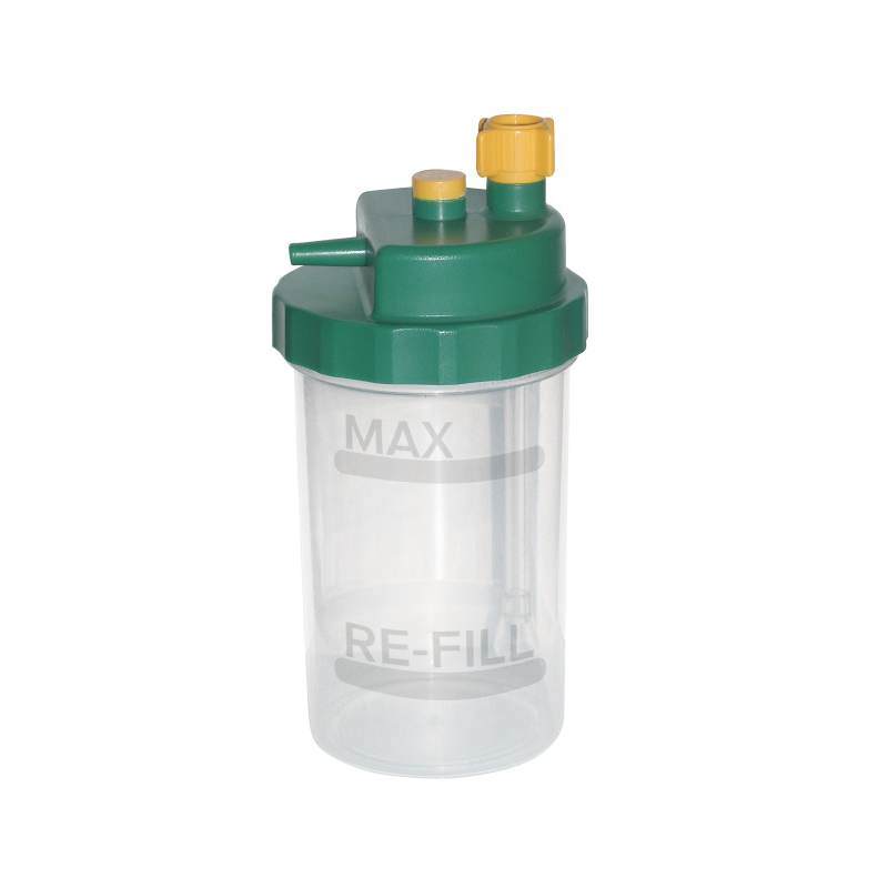 VASO HUMIDIFICADOR PARA TANQUE DE OXIGENO  DESECHABLE  500ML