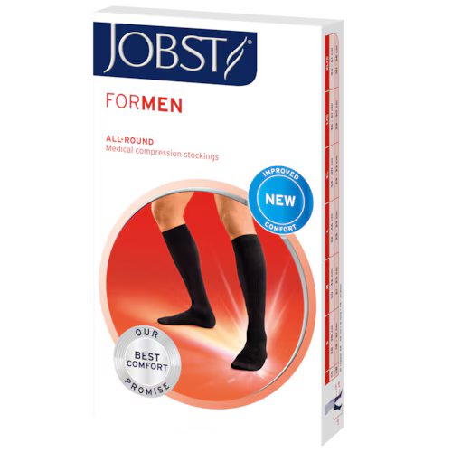 Medias de compresión 15-20 Rodilla | JOBST® FOR MEN Compresión Preventiva  (Nueva presentación)