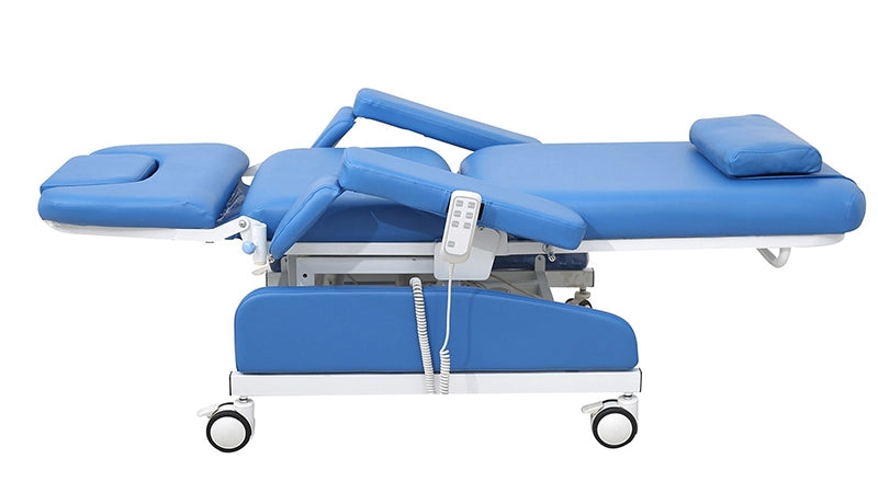 Silla multiposiciones elécrica para donación de sangre