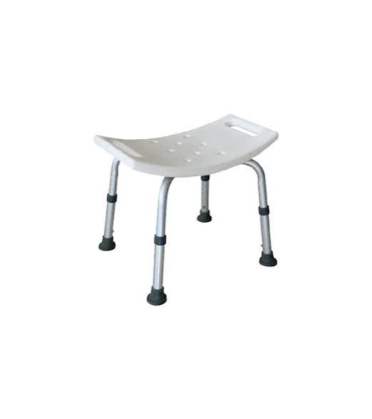 Silla de baño sin respaldo reforzado | Peso máx. 136KG