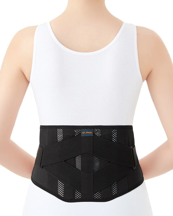 Faja lumbar ventilada y cierre doble ajustable lo - Dr. Med