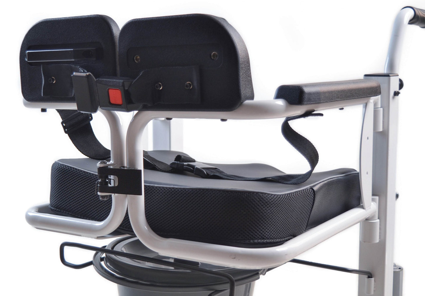 Silla elevadora para pacientes - Transferencia - Transportadora con recipiente removible | Capacidad 260 lbs