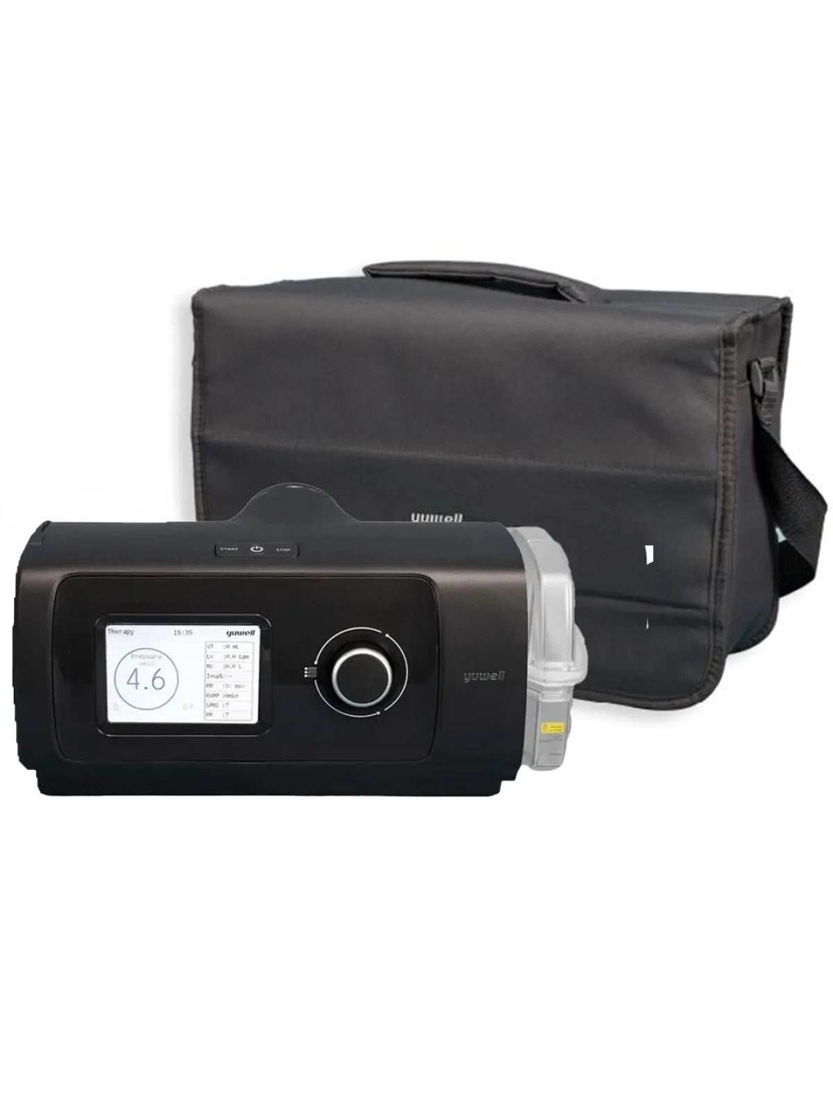 Auto CPAP Yuwell YH-480 con Humidificador - Mejora la Apena de sueño - Incluye mascarilla, tubo reforzado y sistema de registro via wi-fi