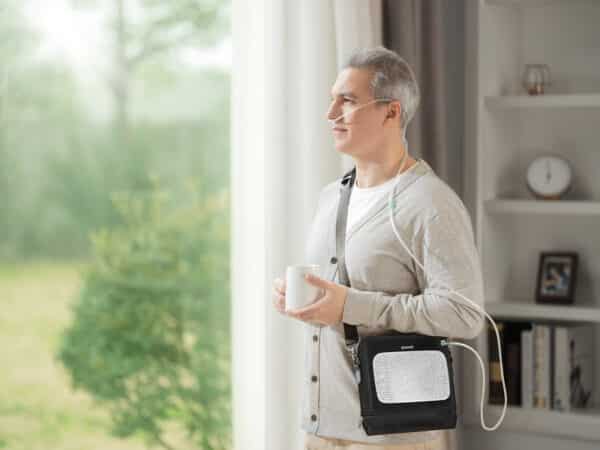 Concentrador de oxigeno portátil de 6 litros - 6 modos pulso - Ideal para viajes -  marca Yuwell