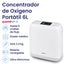 Concentrador de oxigeno portátil de 6 litros - 6 modos pulso - Ideal para viajes -  marca Yuwell