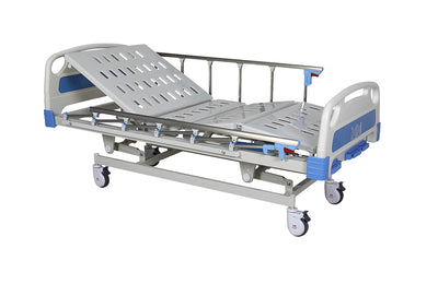 Cama tipo hospitalaria eléctrica con barandales altos de 3 funciones | CasaMedic