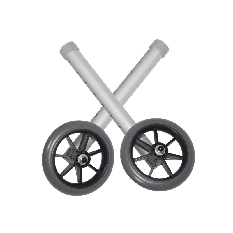 Ruedas para caminador de aluminio