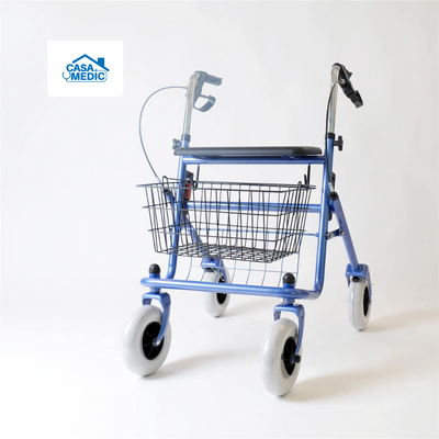 Caminador con canasta | Color Azul | CasaMedic
